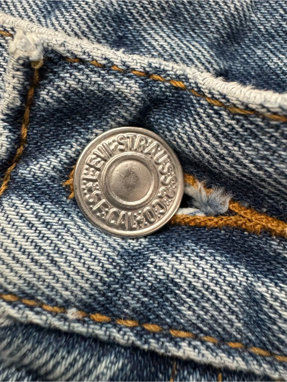 Vintage 505 Levi’s Men’s Jeans Size 36x30 Reg Fit Straight Leg Medium Wash Denim